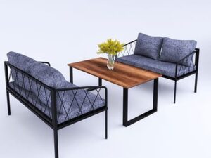 Four seater outdoor with center table