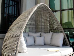 Outdoor Cane Sofa