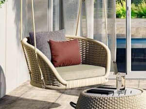 Wicker Swing Chair WSC-002