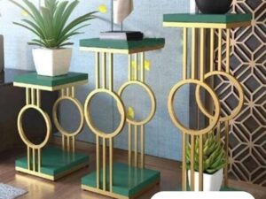 flower pot table stainless steel