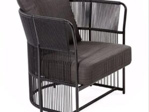 prime tech furniture's-Rope Chair Stainless Steel