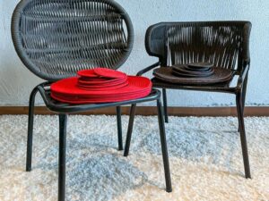 rope stylesh chair stainless steel