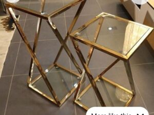 flower pot stand set stainless steel