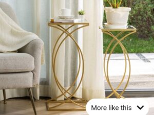 stylish flower pot stand stainless steel FSS-002