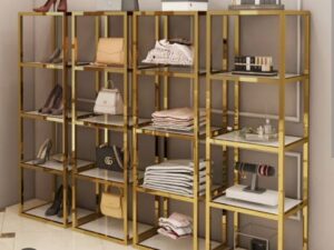 Custom Retail Store Stand Furniture Stainless Steel SFS-001